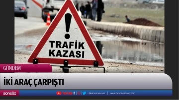 İki ara&ccedil; &ccedil;arpıştı