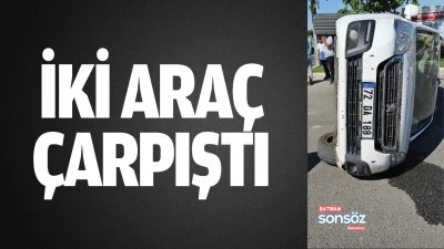 İki ara&ccedil; &ccedil;arpıştı