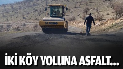 İki k&ouml;y yoluna asfalt&hellip;