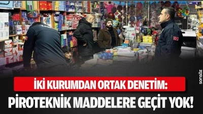 İki kurumdan ortak denetim: