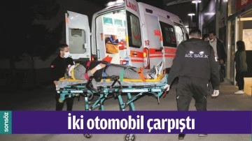 İKİ OTOMOBİL &Ccedil;ARPIŞTI