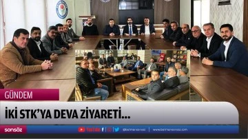 İki STK&rsquo;ya Deva ziyareti&hellip;