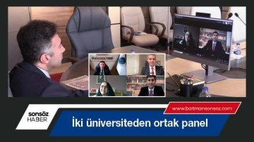 İki &uuml;niversiteden ortak panel