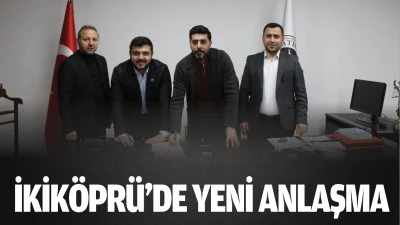 İkik&ouml;pr&uuml;&rsquo;de yeni anlaşma