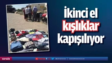 İkinci el kışlıklar kapışılıyor