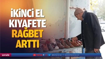 İkinci el kıyafete rağbet arttı