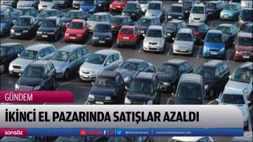 İkinci el pazarında satışlar azaldı