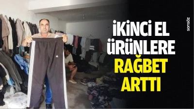 İkinci el &uuml;r&uuml;nlere rağbet arttı