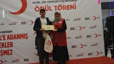 İkincilik &ouml;d&uuml;l&uuml;n&uuml; Gazze&rsquo;ye bağışladı