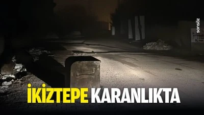 İkiztepe karanlıkta