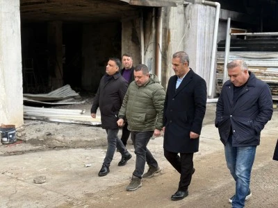 İl Başkanı&rsquo;ndan yanan fabrikaya destek s&ouml;z&uuml;