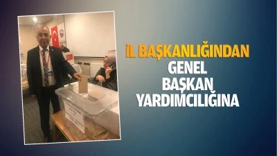 İl Başkanlığından Genel Başkan Yardımcılığına&hellip;