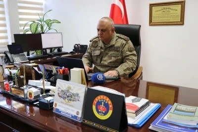 İl Jandarma Komutanı Coşkun, AA'nın "Yılın Kareleri 2025" oylamasına katıldı