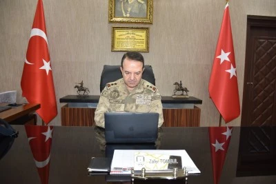 İl Jandarma Komutanı Tombul, AA'nın "Yılın Kareleri" oylamasına katıldı