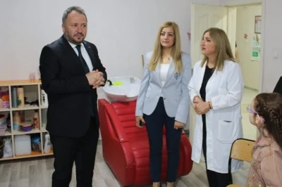 İl M&uuml;d&uuml;r&uuml; Sabri Sidar, &Ccedil;ATOM'u ziyaret etti