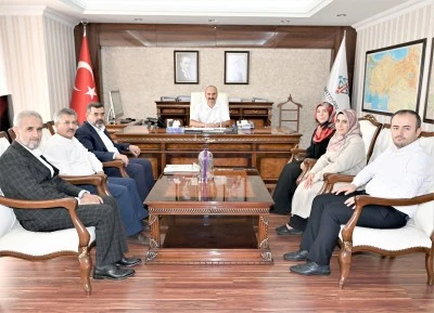 İl M&uuml;ft&uuml;s&uuml;, valiyi ziyaret etti
