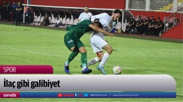 İla&ccedil; gibi galibiyet