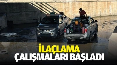 İla&ccedil;lama &ccedil;alışmaları başladı