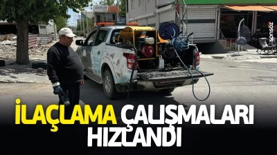 İla&ccedil;lama &ccedil;alışmaları hızlandı