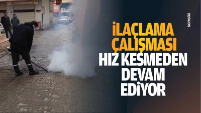İla&ccedil;lama &ccedil;alışması hız kesmeden devam ediyor