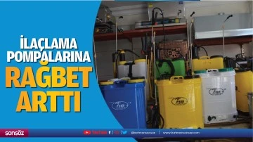 İla&ccedil;lama pompalarına rağbet arttı