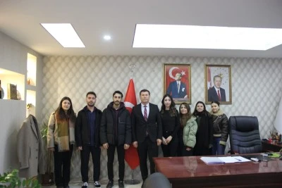 İl&ccedil;e Milli Eğitim M&uuml;d&uuml;r&uuml; İke, il&ccedil;eye atanan &ouml;ğretmenlerle buluştu
