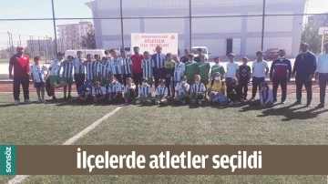 İL&Ccedil;ELERDE ATLETLER SE&Ccedil;İLDİ