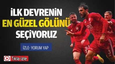 Petrolspor'un en g&uuml;zel gol&uuml;n&uuml; se&ccedil;iyoruz