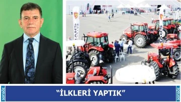 &ldquo;İlkleri yaptık&rdquo;
