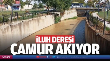 İluh Deresi &ccedil;amur akıyor