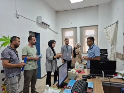 İluh Hastanesi&rsquo;nde saha &ccedil;alışması yapıldı