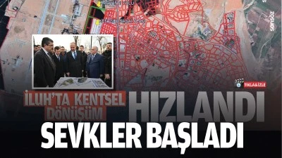 İluh&rsquo;ta kentsel d&ouml;n&uuml;ş&uuml;m hızlandı