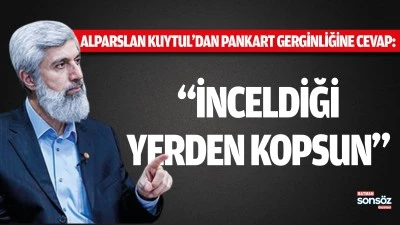 &ldquo;İnceldiği yerden kopsun&rdquo;