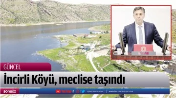 İncirli K&ouml;y&uuml;, meclise taşındı