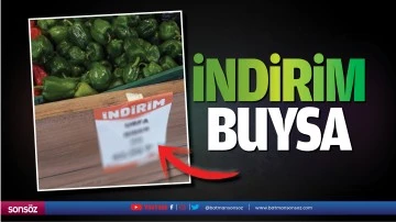 İndirim buysa&hellip;