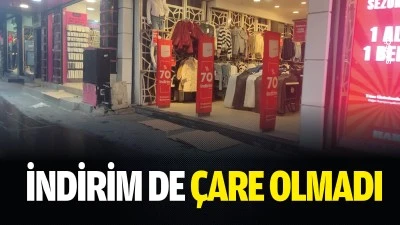 İndirim de &ccedil;are olmadı