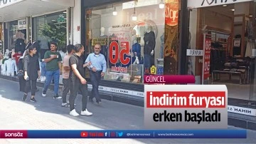 İndirim furyası erken başladı