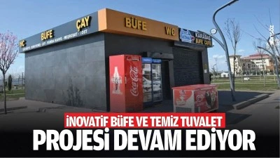 İnovatif b&uuml;fe ve temiz tuvalet projesi devam ediyor
