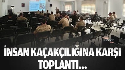 İnsan ka&ccedil;ak&ccedil;ılığına karşı toplantı&hellip;
