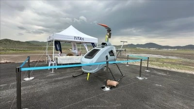 İnsansız helikopter ALPİN, Erciyes-2025 Tatbikatı'nda sergilendi