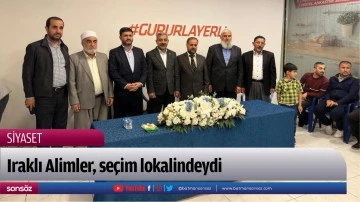 Iraklı Alimler, se&ccedil;im lokalindeydi