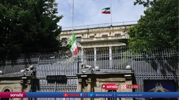 İran İstanbul Başkonsolosluğu’nda bayraklar yarıya indirildi