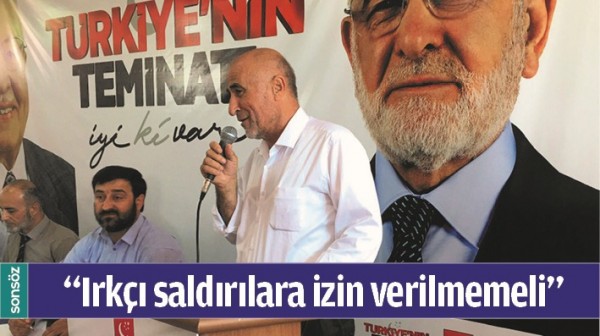 &ldquo;IRK&Ccedil;I SALDIRILARA İZİN VERİLMEMELİ&rdquo;