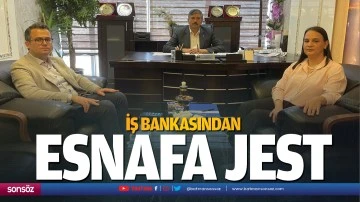 İş Bankasından esnafa jest