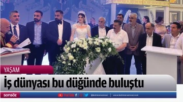 İş d&uuml;nyası bu d&uuml;ğ&uuml;nde buluştu