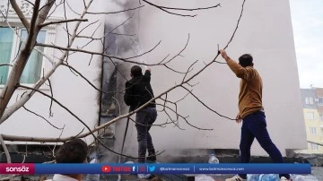 İş yerinde &ccedil;ıkan yangın s&ouml;nd&uuml;r&uuml;ld&uuml;
