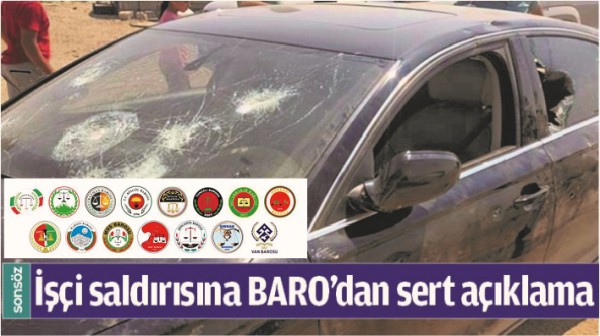 İŞ&Ccedil;İ SALDIRISINA BARO'DAN SERT A&Ccedil;IKLAMA