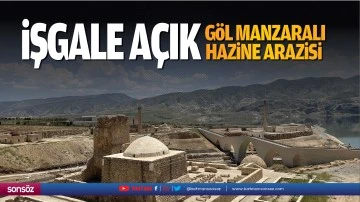 İşgale a&ccedil;ık g&ouml;l manzaralı hazine arazisi&hellip;