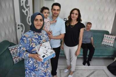 İşitme engelli ailelere 'Titreşimli Bebek Telsizi' desteği