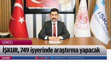 İŞKUR, 749 işyerinde araştırma yapacak